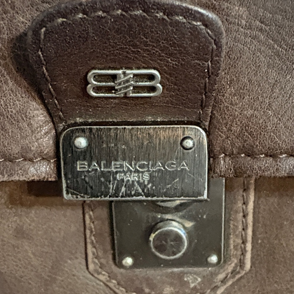 Balenciaga Dark Brown Messenger Bag - Picture 3 of 17